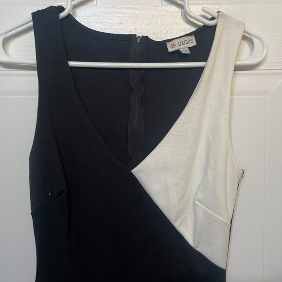 Black and white Business Casual dress small, guess - Picture 2 of 4